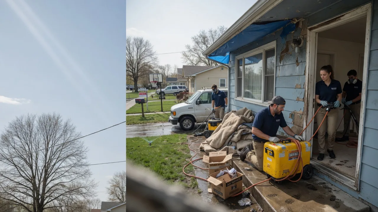 Basement Flood Cleanup in Iowa near me